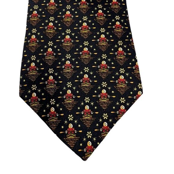Salvatore Ferragamo Men's Silk Neck Tie - Picture 5 of 12